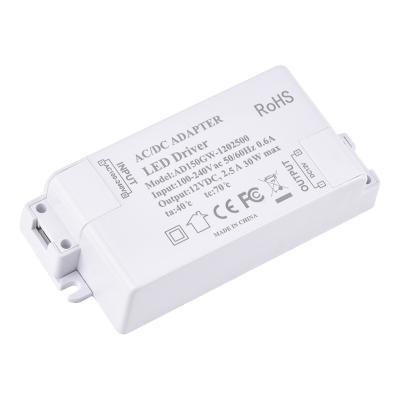 China Factory Price 12v2.5a Led Constant Voltage Drive Power Led Changing Power Supply 94*43.5*23MM for sale