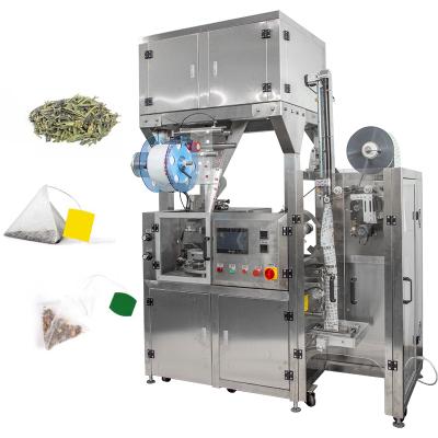 China Triangle shape bag mixed blend tea Integrated Automatic Pyramid Tea Bagging Machines for sale