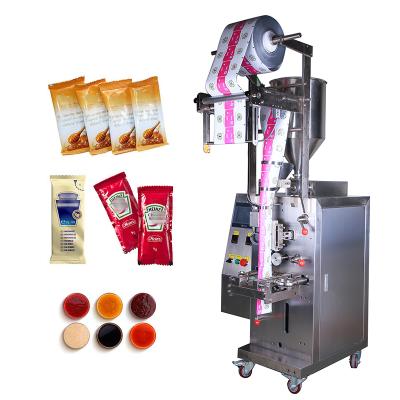 China Vertical form seal irregular shape juice pouch sachet liquid packing machine for sale