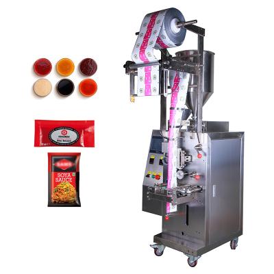 China Automatic wet food soup filling 3 side sealing machine jelly stick packing machine for sale