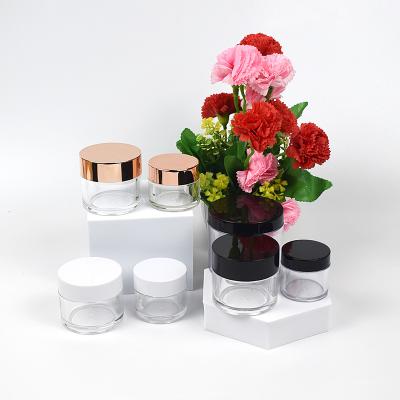 China 0.5oz 1oz 2oz 50ml Nail Art Dipping Powder Jar Acrylic Cosmetic Empty Acrylic Powder Jars for sale