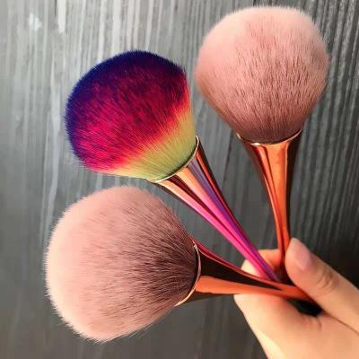 China Professional Nail Art Wholesale Nail Art Tool Sweep Professional Salon Use Cleaning Brush Nail Dust Brush for sale