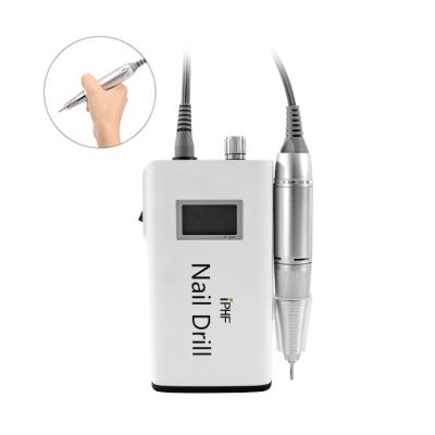 China Nail Art Beauty Nail Drill Machine for Rechargeable Nail Salon Portable Professional Electric Nail Drill Machine for sale