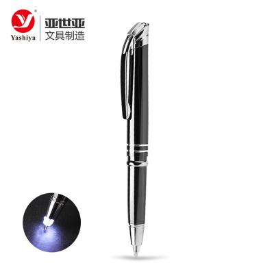 China Promotional pen factory direct NEW metal led ballpoint pen light stylus custom pens with custom logo promotional pen for sale