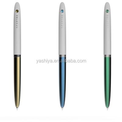 China Hot Selling Office Stationery Promotional Desk Pen With HOTEL Pen Luxury Diamond Twist Ballpoint Pen for sale