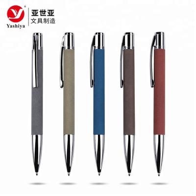 China Luxury Pen Classical Gift Metal Aluminum Twist Action Ballpoint Pen With Custom Logo for sale