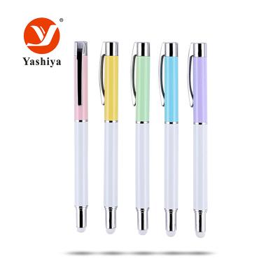 China Promotional Pen Metal Logo Custom Pen With Touch Screen Stylus Office And School Use for sale