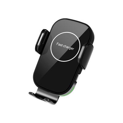 China Fast Type C Interface Air Vent Clip CW16 15W Fast Wireless Car Charging Charger for sale