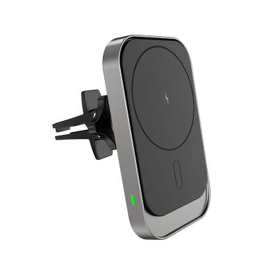 China 15W Quick Fast Charging Car Fast Charging CW19 Wireless Charger Station for sale