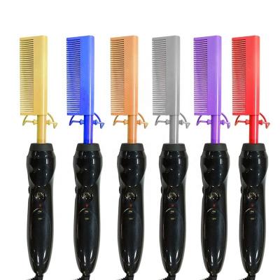 China Homemade Custom Hot Electric Faux Stone Hair Comb Bling Bling Electric Rhinestone Comb for sale