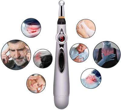 China Body Pulse Massager Mini Wrinkle Elimination Electric Acupuncture Therapy Treatment Massage Pen for sale