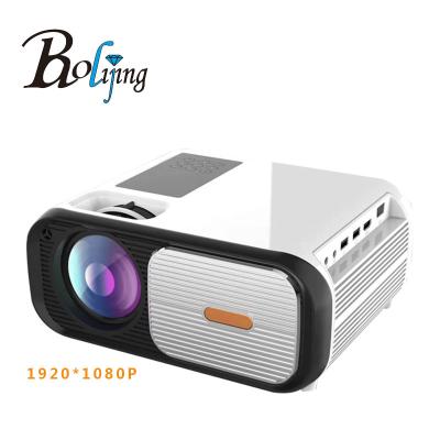 China Shenzhen Factory Built-in High Lumens 1080p Full HD 4K Android WIFI 5000 Native Speakers LCD LED Home Theater Video Portable Projector for sale