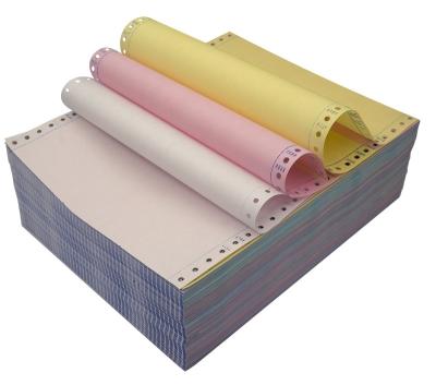 China NCR Shape Premium Carbonless Paper Prints Quality 3plys Carbonless Paper Listing Paper For Invoice Printing for sale