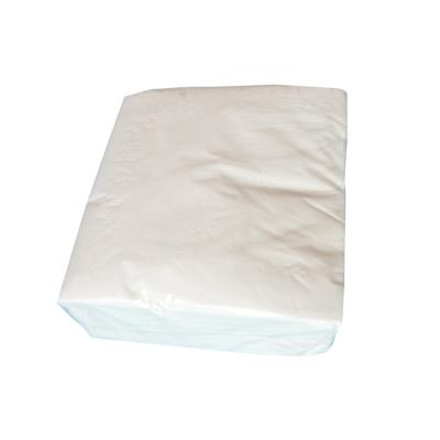 China 33*33cm White Restaurant Tissue Paper Napkins Custom White Machine Paper for sale