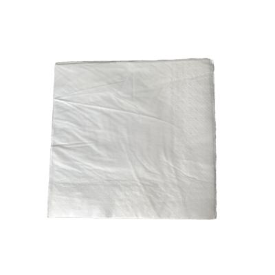 China White Beverage Paper Napkins 2ply Napkins Food Grad Hotel Napkin Paper for sale