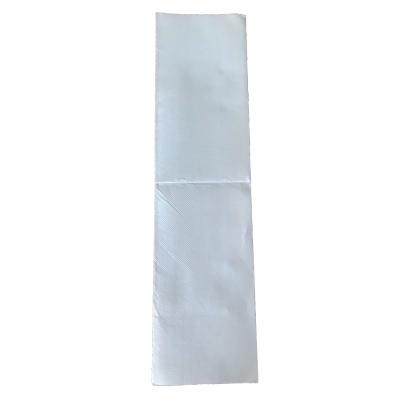 China 2 ply white custom dinner table paper guest napkin 1/4fold 1/8fold stitched dinner napkin for sale