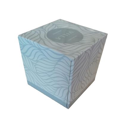 China Box Tissue Manufacturers Selling Facial Tissue 100% Mash Square Tissue Box Facial Tissue for sale