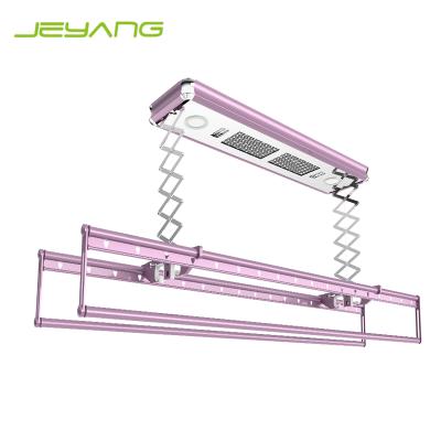 China Adjustable Balcony Ceiling-Mounted Electric Metal Hook For Cloth Hanger for sale