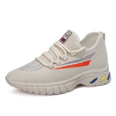 China 2021 Good Quality Fashion Anti-skid Daily Wear Sneakers Women Mesh Sport Shoes For Ladies for sale