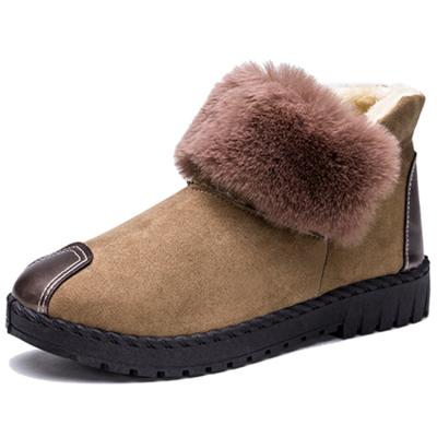 China Good Quality Low Price Manufacturer China News Single Color Winter Boots Men Slip On Indoor Shoes for sale