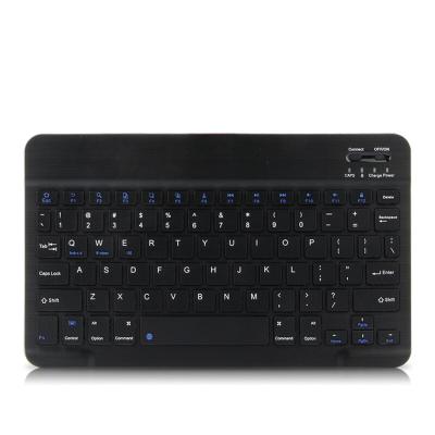 China Anti-ghosting Ultra Thin Multimedia Wireless Blue Tooth Keyboard For Ipad Min Blue Tooth Keyboard for sale