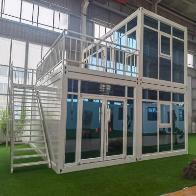 China Hot sale 20ft Flat Pack moveable house Prefab Quick-assembly Container houses for sale