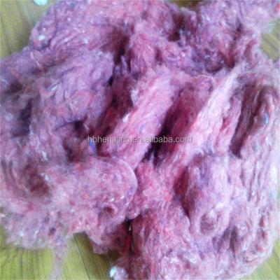 China Polyester Staple Fiber Synthetic Fiber Waste Anti-Static Recycled Blanket Blanket Waste for sale