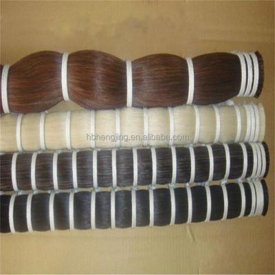 China Brush make ponytail hair and horse mane hair for double/single drawn brush washed for sale