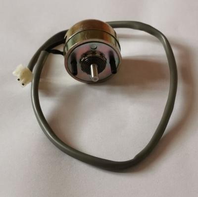 China Iron DC24v Diameter 40mm Turn Left 45 Degree Rotating Solenoid Motor for sale