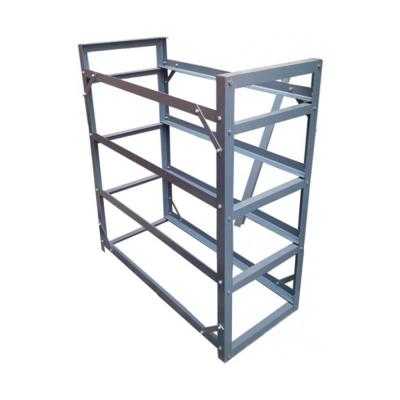 China Anti-Corrosion 36V Rear Rack Battery Storage Rack 1500*500*2000Mm for sale