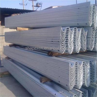 China Road USD 750 per Two Wave Ton Hot Selling Steel Highway Guardrail for sale