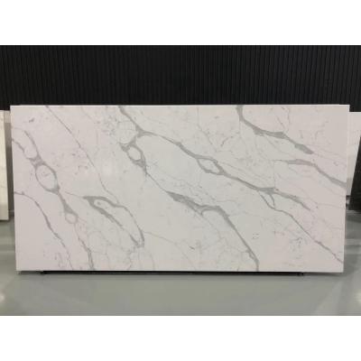 China Modern Artificial Quartz Marble Stone Slabs Use For Flooring With Good Prices for sale