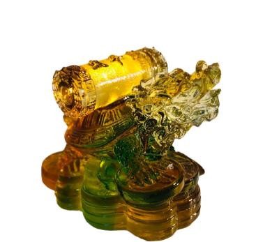 China China Fashional Animal Turtle Ornaments Crystal Gifts For Desktop Decoration for sale