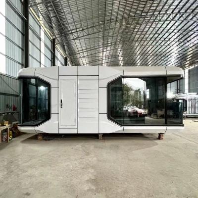 China Modern Prefab Bed Space Modular Hotel Cabin Modular House Home Contain Apple Cabin Container House Folding Tiny Capsule House for sale