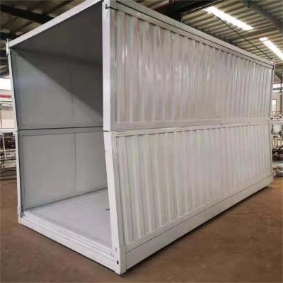 China 20ft Steel Structure Modern Luxury Light Frame 40ft Prefab Container Home Expandable Folding Prefab Homes for sale