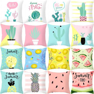 China Anti-static Custom Decorative Cushion Cover Printing Pattern Indoor Decorative Pillow Cartoon Shape for sale