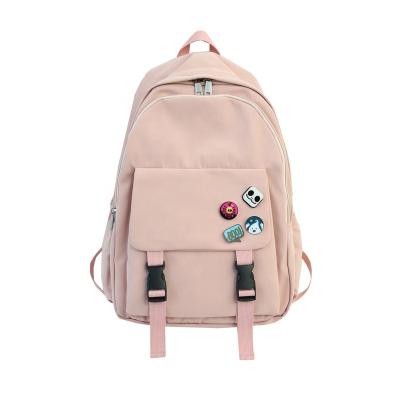 China With USB handmade backpacks wholesale dropship,white women fashion backpack canvas four color backpack bag backpack for sale