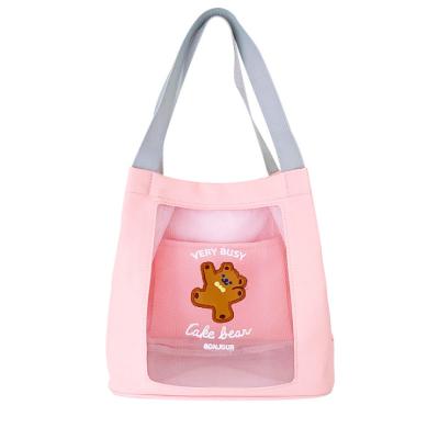 China Fashoion Cute Bear Embroidery Cross - Body Bag Bentoy Kawaii Designer Summer Shoulder Tote Sling Bag For Women for sale