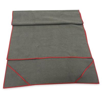 China Yoga Non-slip QUICK DRY Mat Towel With Corner Pocket Protective Gym Exercise for sale