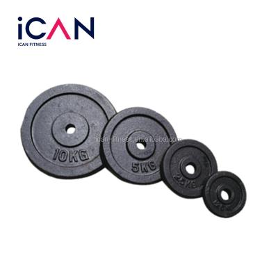 China Black Painted Weight Lfiting Weightlifting Dish for sale