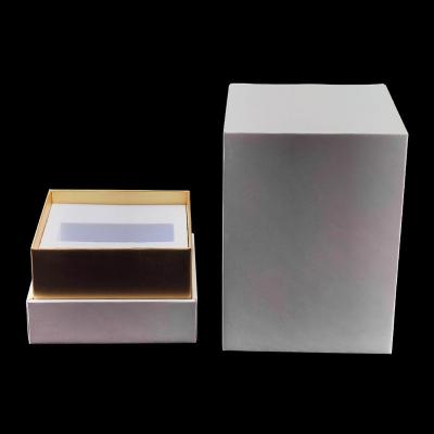 China Recycled Materials Design Your Own Perfume Package Box Luxury Customized Printing Capsule And Base White Paper Perfume Box for sale