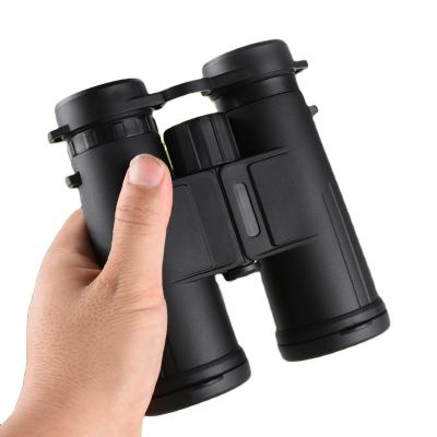 China New Design 10X42 HD Binocular HD Glass Telescope Black BAK4 Waterproof Outdoor Activities Telescope For Camping for sale