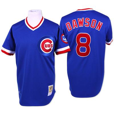 China Andre Dawson Jersey Men's Blue Antibacterial Throwback 8 Chicago Baseball CUB Tank Top Stitched S-5XL for sale