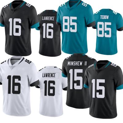 China Jacksonville Antibacterial Walker 85 Tim Tebow 16 Trevor Lawrence 44 Travon 1 Travis Jaguars Football Jersey Etienne Gardner Minshew II for sale