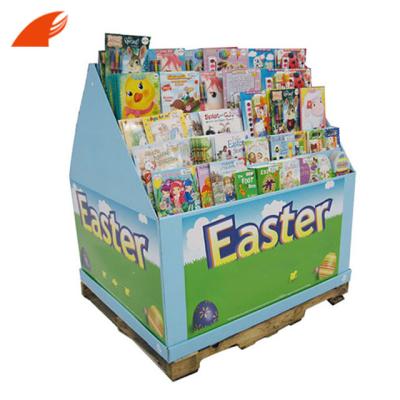 China Upgrade Artwork/Pallet Funko Pop Cardboard Display Cardboard Dvd Display Stands For Story Books for sale