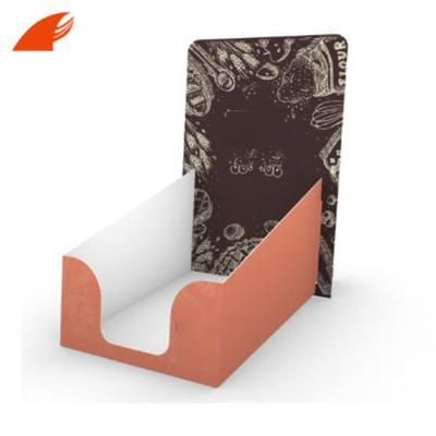 China Best Artwork Cardboard Counter Display PDQ For Accessories Promotion for sale