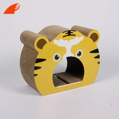 China Viable Durable Cardboard Cat Scratcher Cardboard/Cat Scratcher With Ball for sale