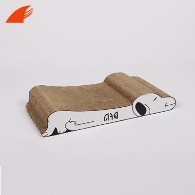 China Viable Durable Cardboard Cat Scratcher Corrugated Cardboard/Cat Paper Scratcher for sale