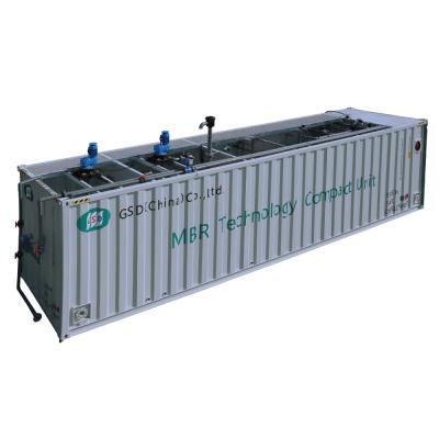 China Intelligent Hotels MBR / MBBR Compact Unit For Wastewater Treatment Plant for sale