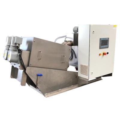 China Hotels SDP Automatic Screw Slurry Machine Dewatering Press For Petrochemical Industry Sewage Treatment for sale